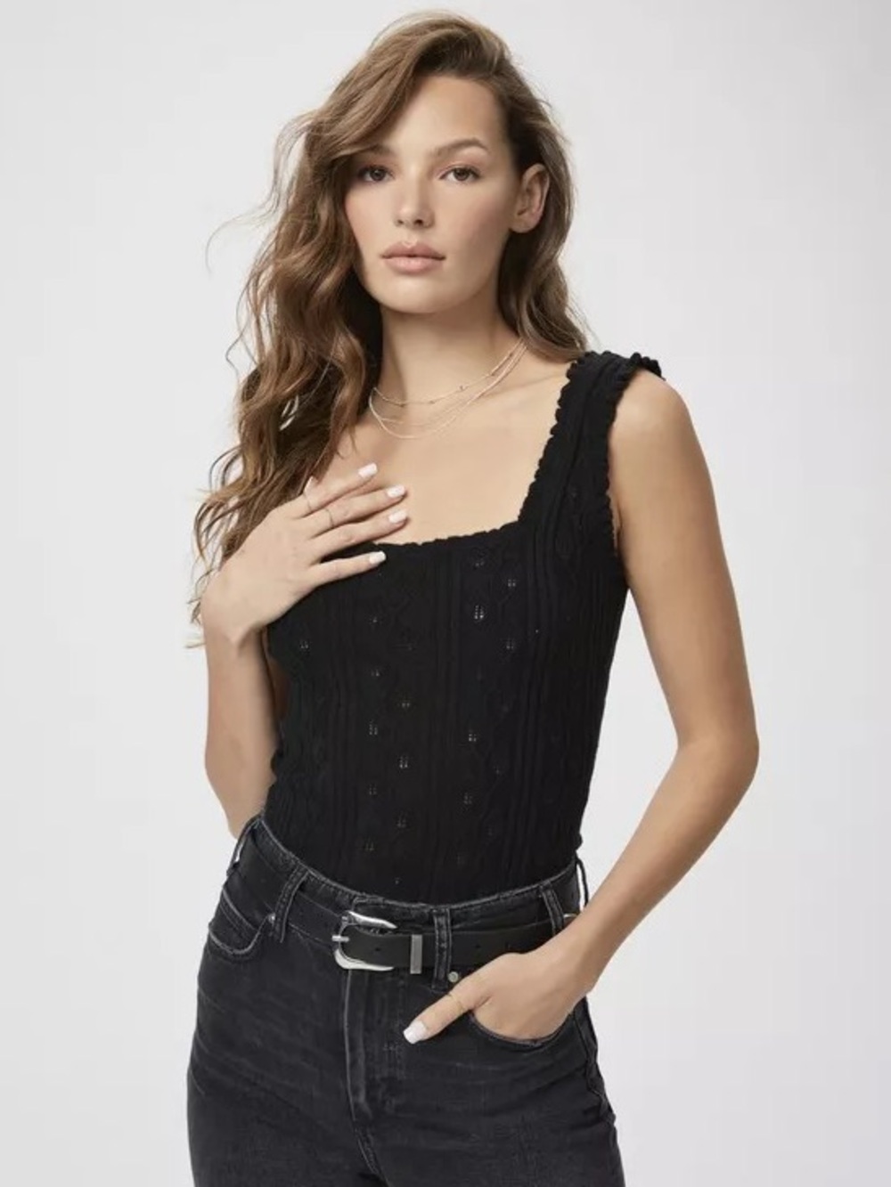 PAIGE Fosca sweater tank